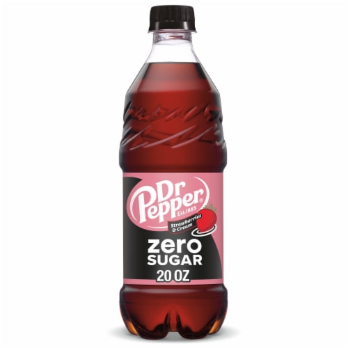 Strawberries & Cream Zero Sugar Soda K8