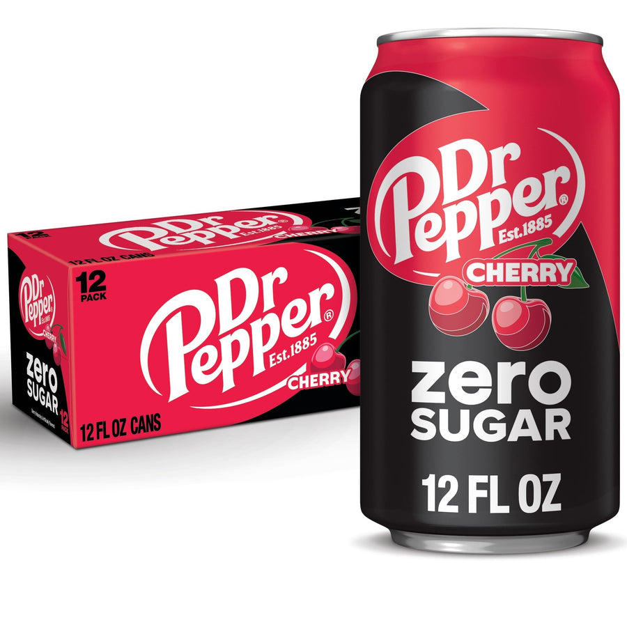 Cherry Zero Sugar Soda W4
